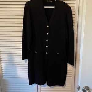 St.John Basics sweater style jacket. Great shape. Nice gold St.John buttons.